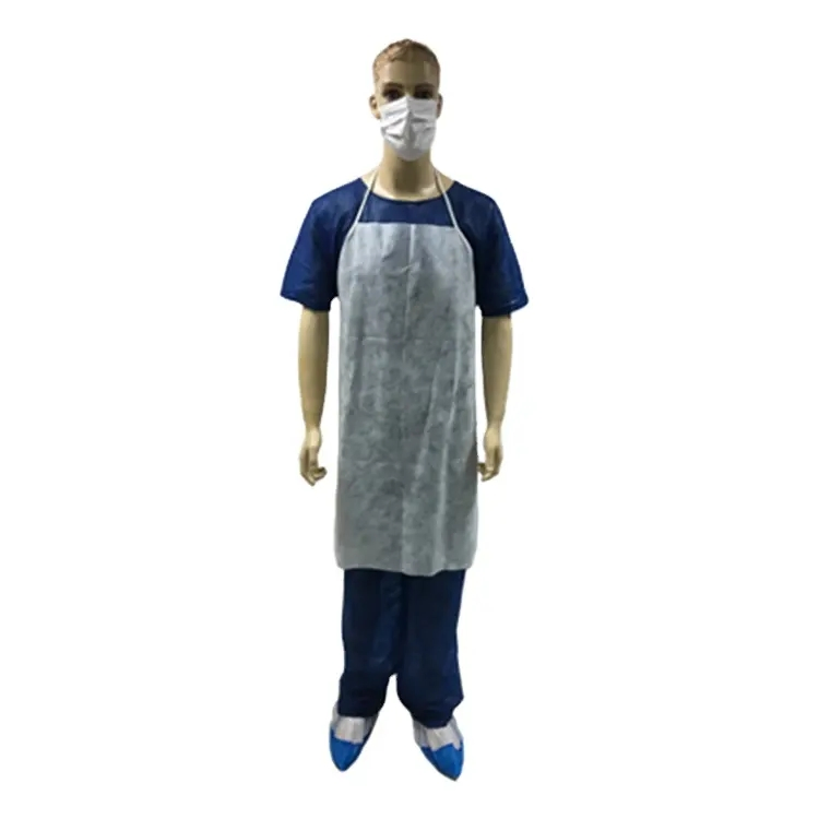 Disposable Non-Woven Protective Apron for Household Kitchen Cleaning Safety Product