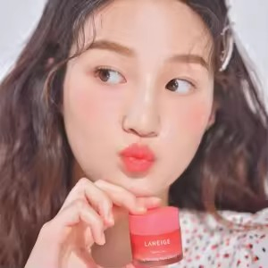 Customized Fruits Private Label Moisturizer Hyaluronic Strawberry Dry Lip Treatment Vegan Hydrating Overnight Lip Sleeping Mask
