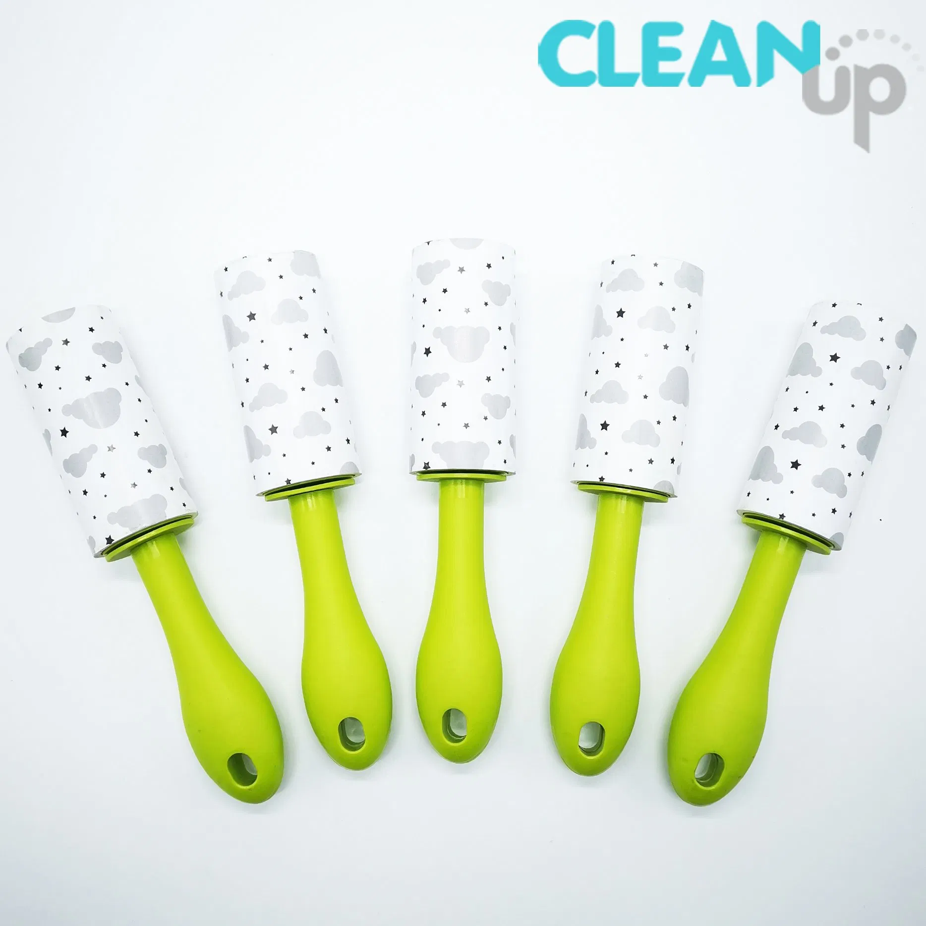 Home Cleaning Printed Reusable Portable Sticky Dust Remover Lint Roller