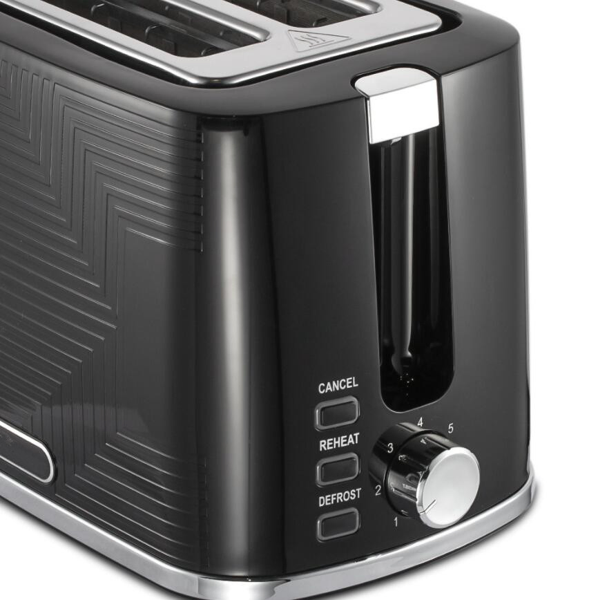 Best Selling Home Use Plastic 2 Slice Automatic Electric Toaster
