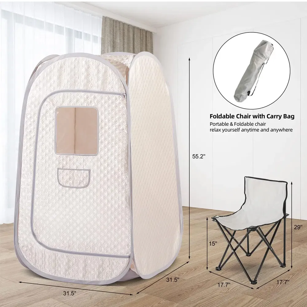 Портативная паровая сауна для дома с озоном