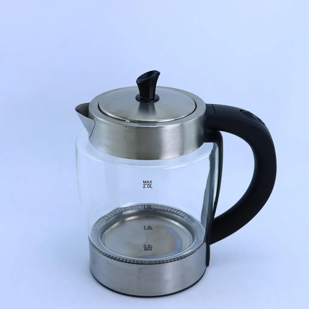 1.8L Glass Body Kitchen Appliance Water Kettle Boiler Tea Maker Temperature Control Keep Warm Feature for Household Use