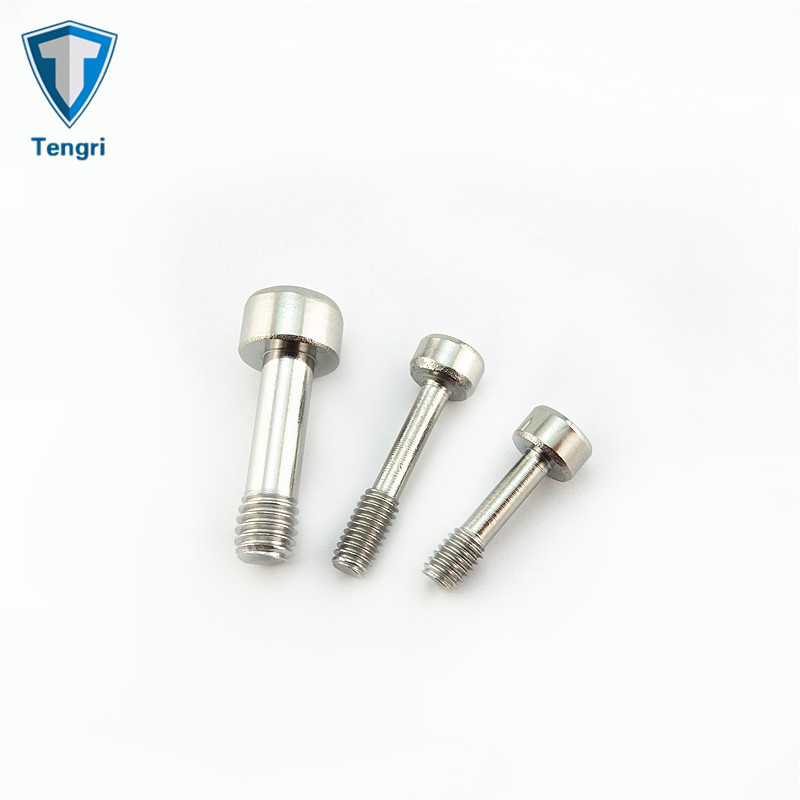 Fasteners Stainless Steel Half Thread Hex Socket Captive Panel Screw