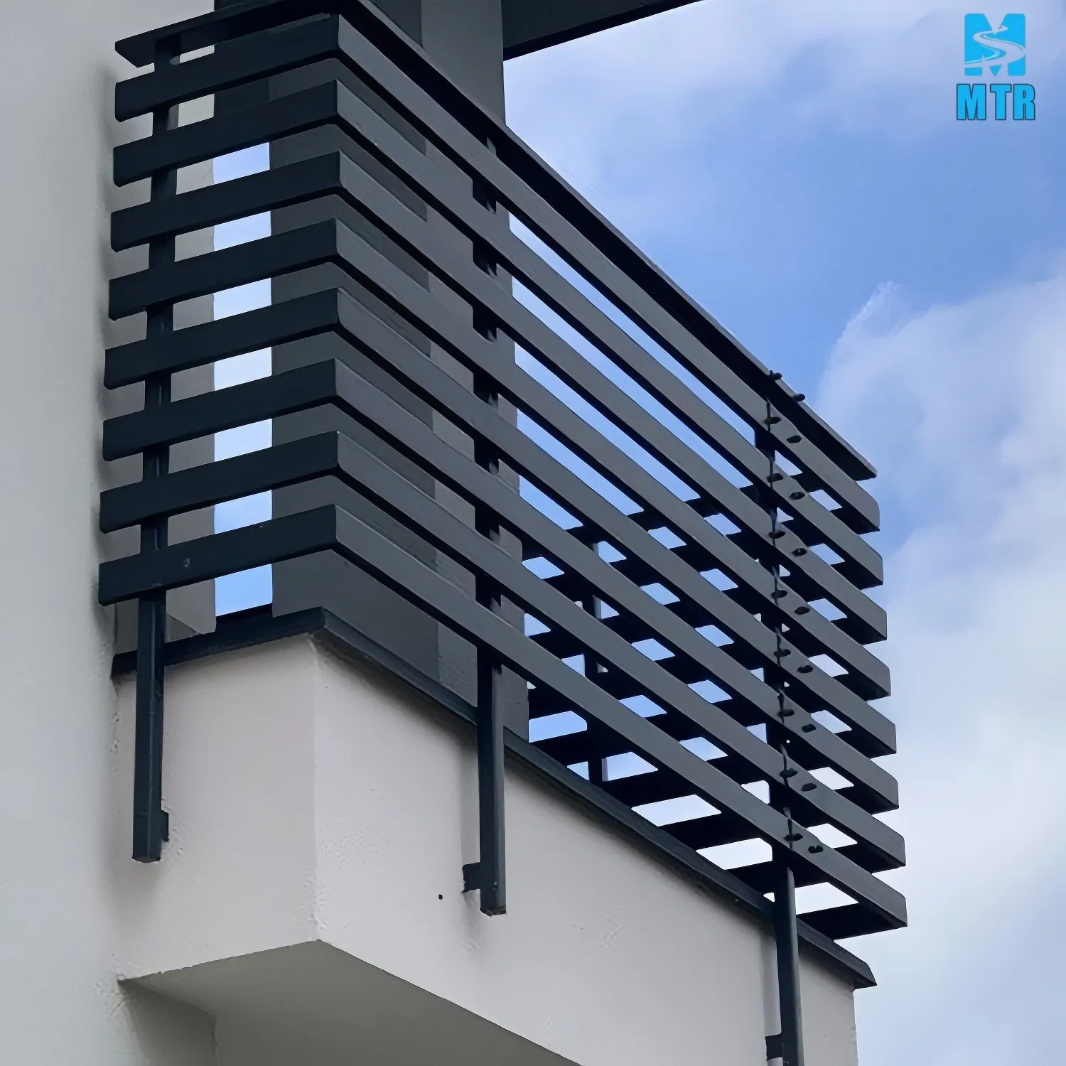 Outdoor Aluminum Balcony Railing/Stair Railing/Deck Railing and Handrail Balcony Railing
