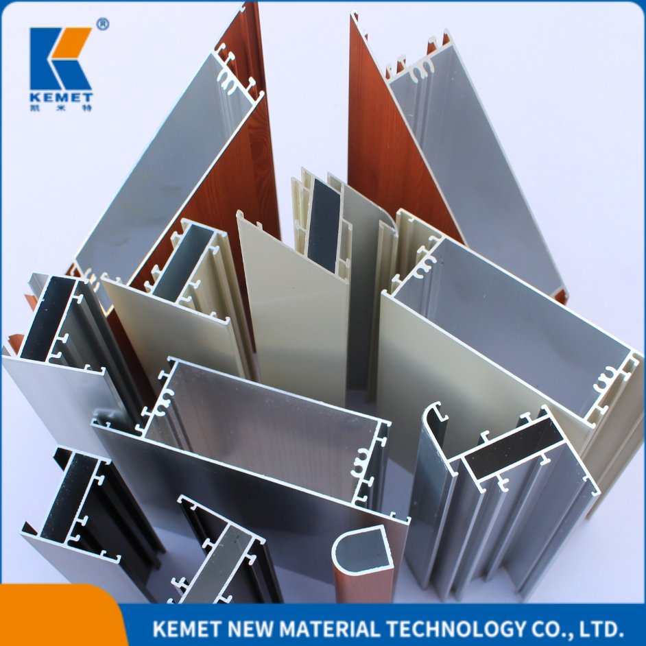 Aluminium Extrusion Profile Accessories 6063 Aluminum Windows and Doors Frame