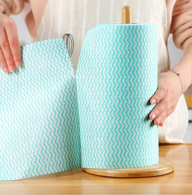 Non Woven Disposable Household Cleaning Cloth Dish Washing Cloth Cleaning Wipes for Kitchen