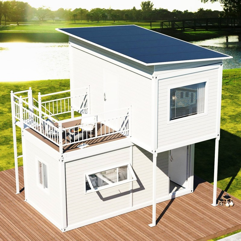 Innovative CE Approved Luxury Prefab Container Home for Modern Living