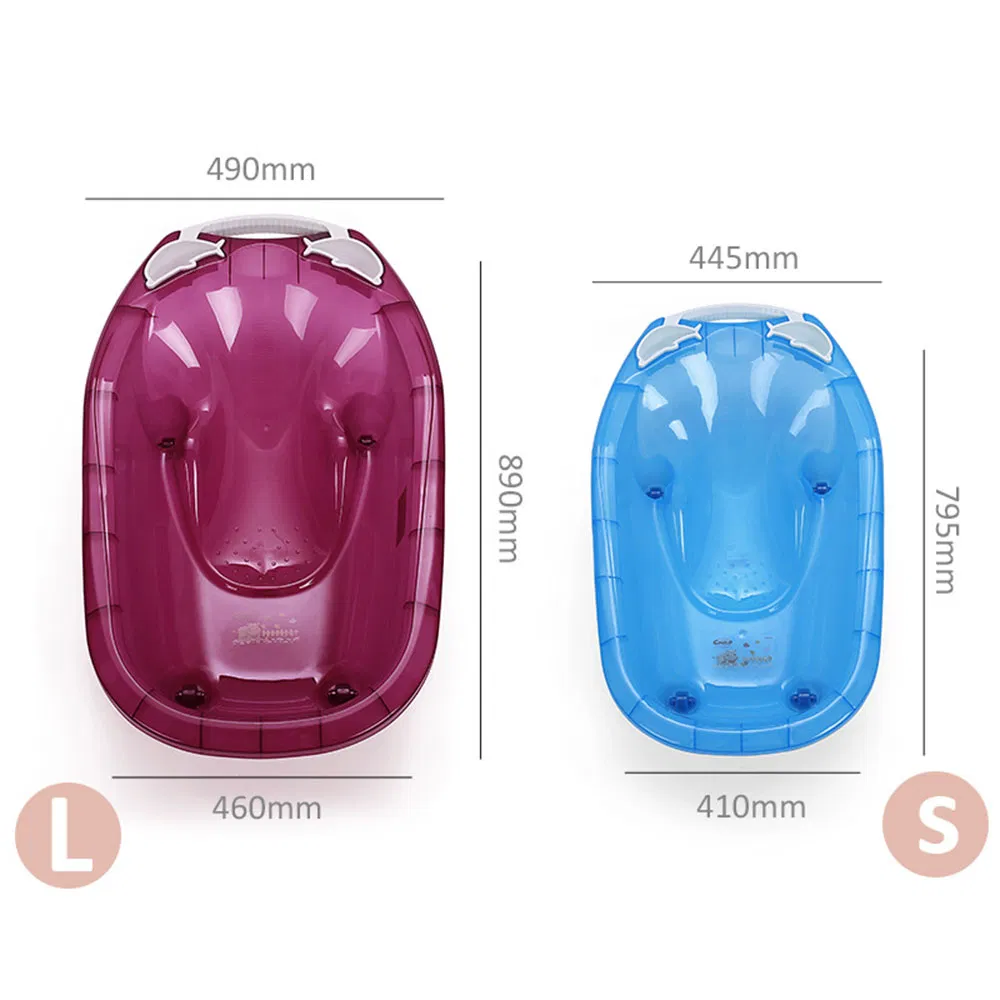 Детская ванночка складная пластиковая утолщенная