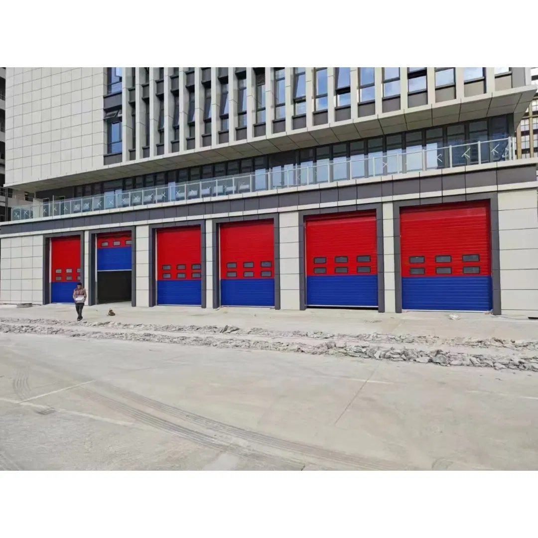 Durable Vertical Sliding Flap Door for Industrial Applications