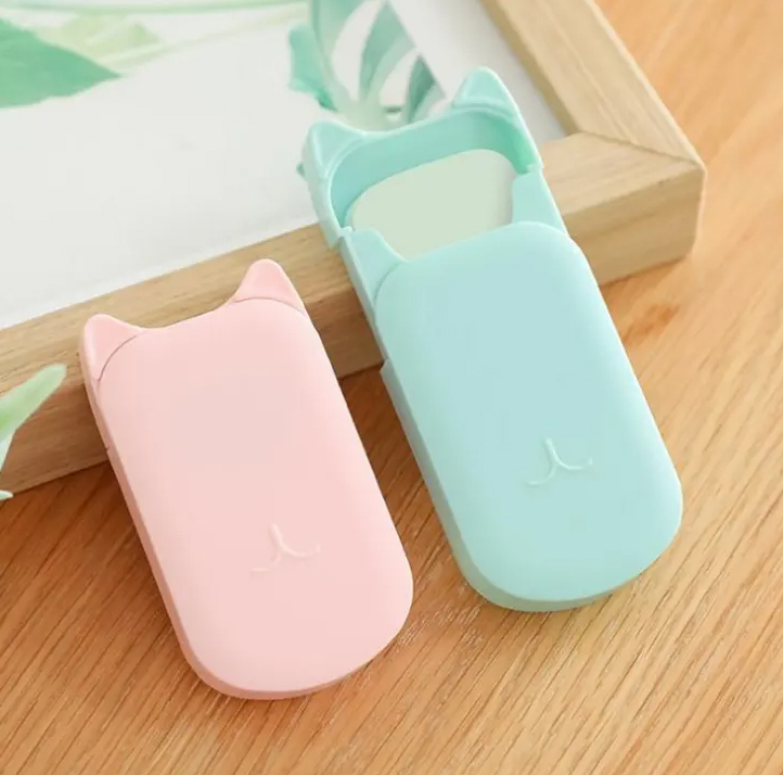 Online Wholesale in Stock Washing Hand Antibacterial Bath Dissolving Foam Dry Sheet Cute Luxury Travel Water Soluble Chamomile Travel Disposable Paper Soap