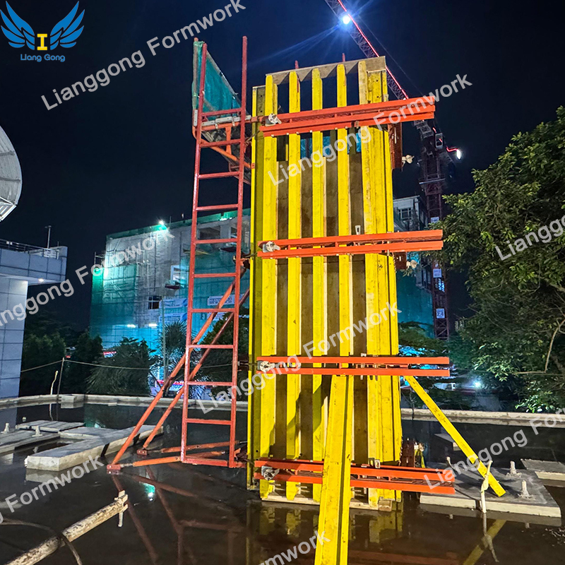 Construction H20 Timber Beam Formwork with Reliable Load Capacity