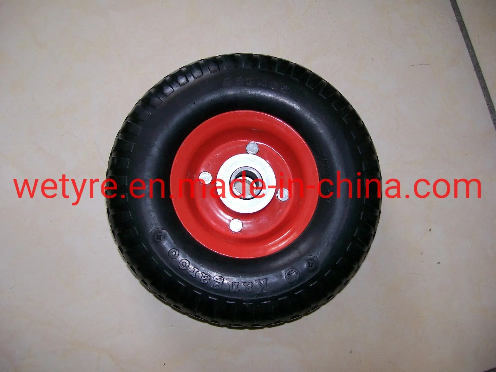 Popular Hot Sale Heat Resisting Durable High Load Capacity Reliable Solid Rubber Wheel (3.00-4)