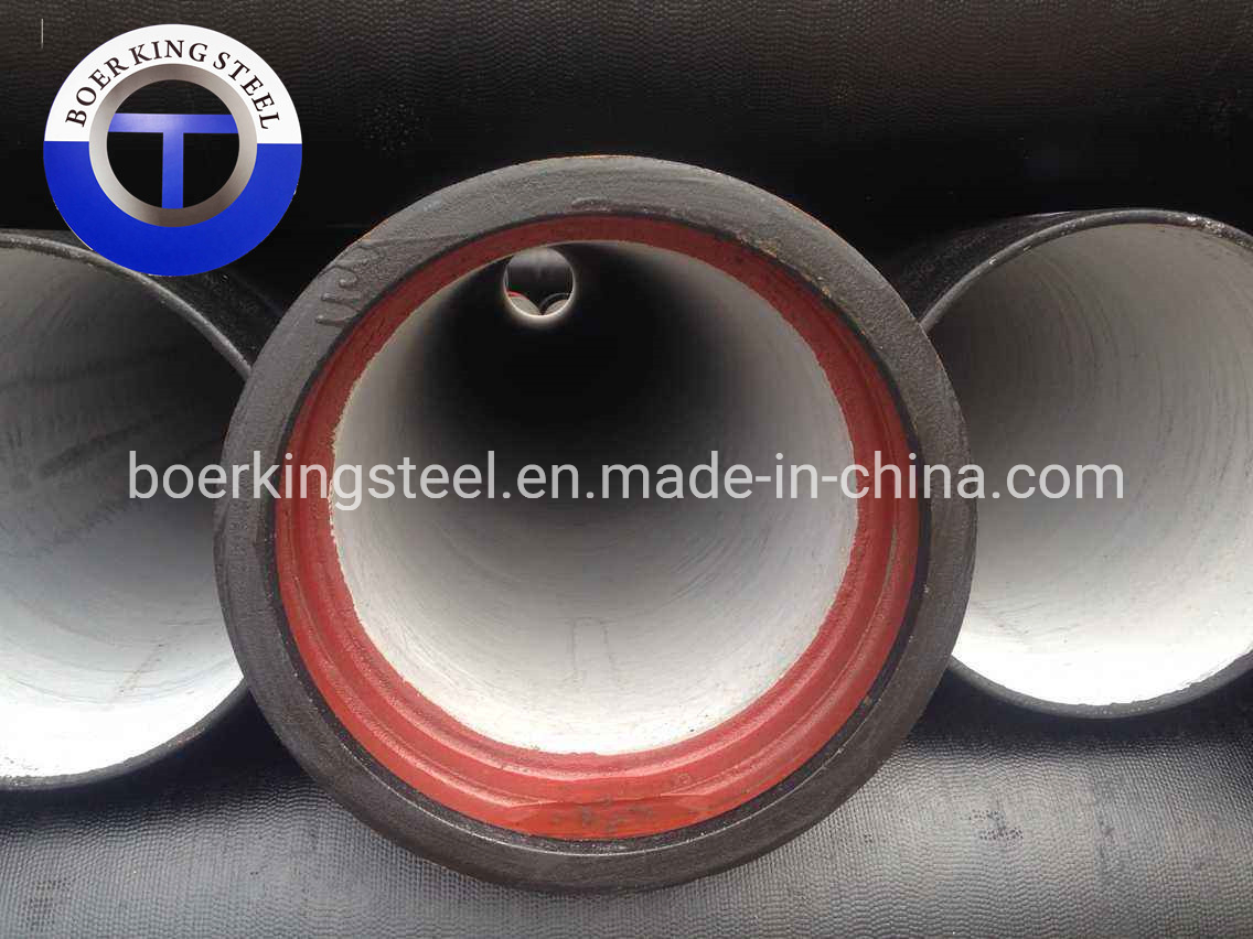 K7 K8 K9 ISO2531/En545 Ductile Cast Iron Pipe for Water Supply
