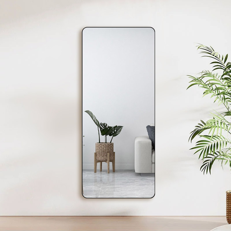 Rectangle Wall Hanging Leaning Vanity Framed Standing Floor Miroir Home Bedroom Decor Full Length Dressing Mirror