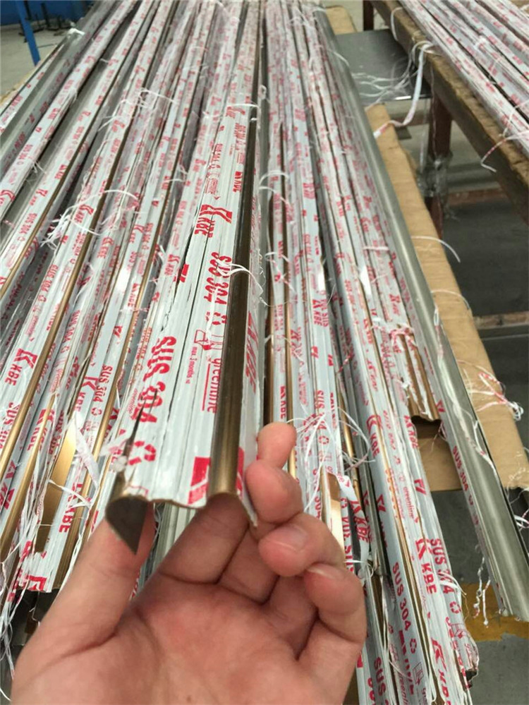 Metal Decorative Window Trim Strips Stainless Steel Door Frame Trim