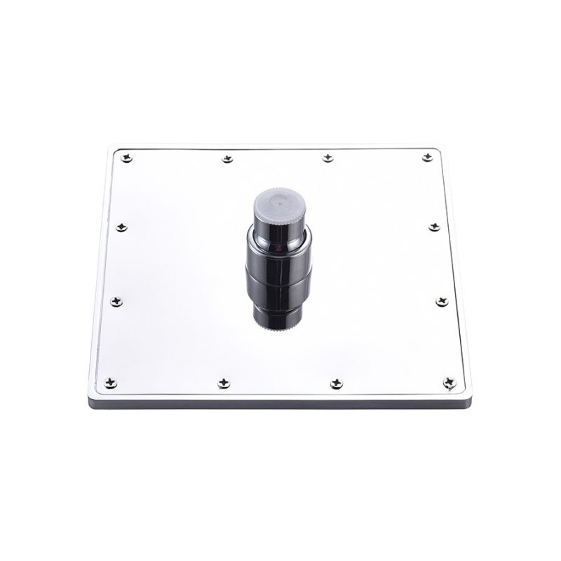 Stainless Steel Top Shower 6inch 201 Factory Direct Explosive Small Top Waterfall Saving Silicon Shower Head