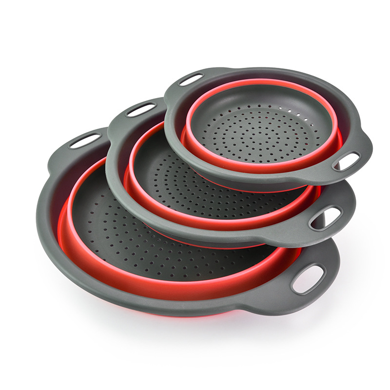 Collapsible Colander and Foldable Basket for Everyday Household Use