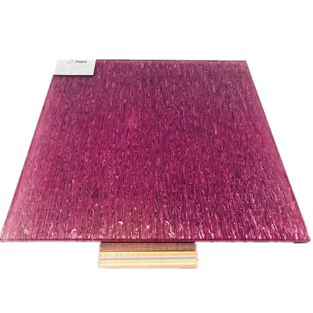 Wire Mesh Glass with Double Pieces Rain Figured Pattern Glass (PLW-TP)