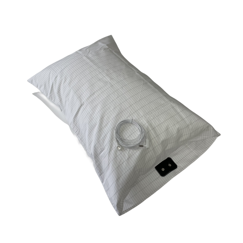 High Quality Economical Faraday Cotton Silver Fiber Embedded Earthing Pillowcase