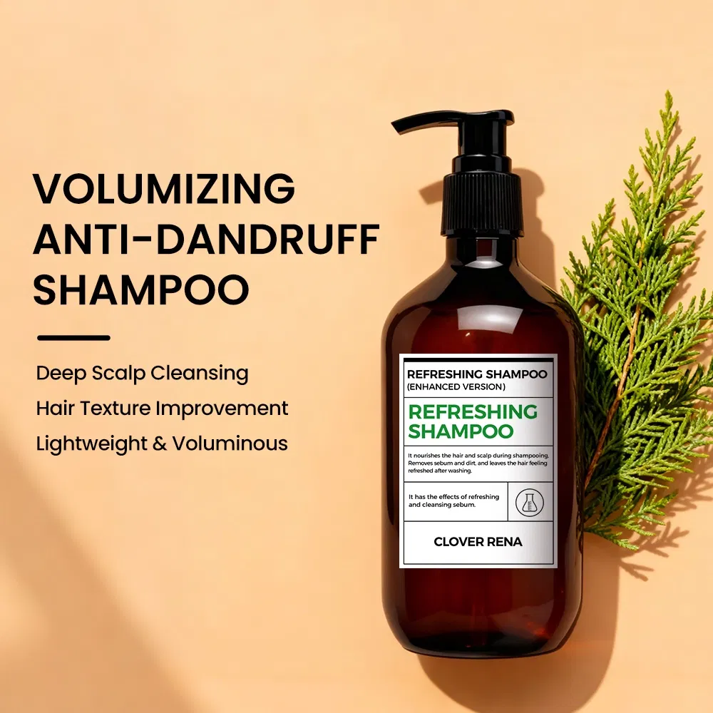 Natural Dandruff Control Liquid with Botanical Extracts for Hair