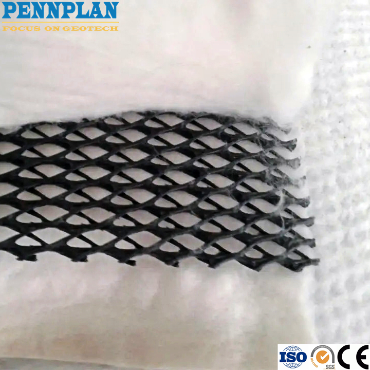 Geocomposite Filter Layer Landfill Foundation HDPE Drainage Net