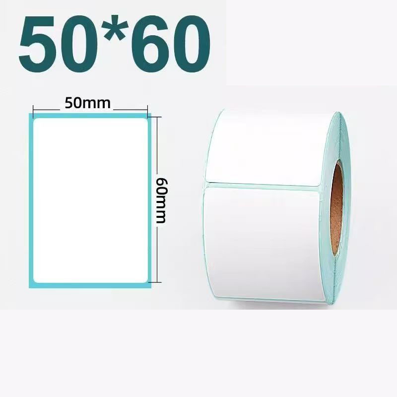 High Quality Customizable Thermal Self-Adhesive Label Paper Roll for Supermarket Labels