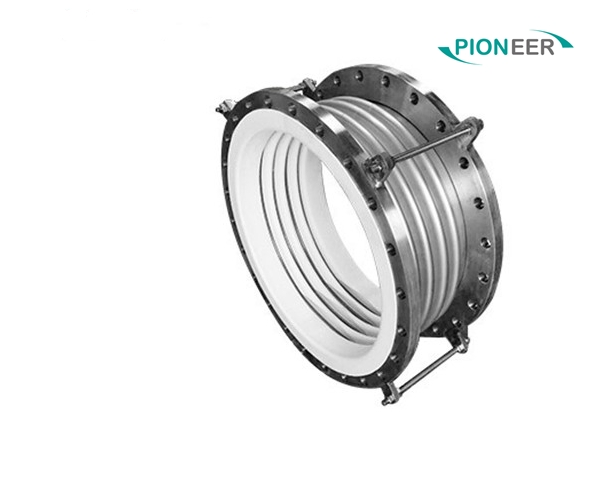 Corrosion Resistant Metal Bellows PTFE Lined Expansion Joint Compensator