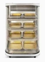 Popular Commercial Convenience Store Deli 3 Layer 9 Plate Heat Preservation Tank