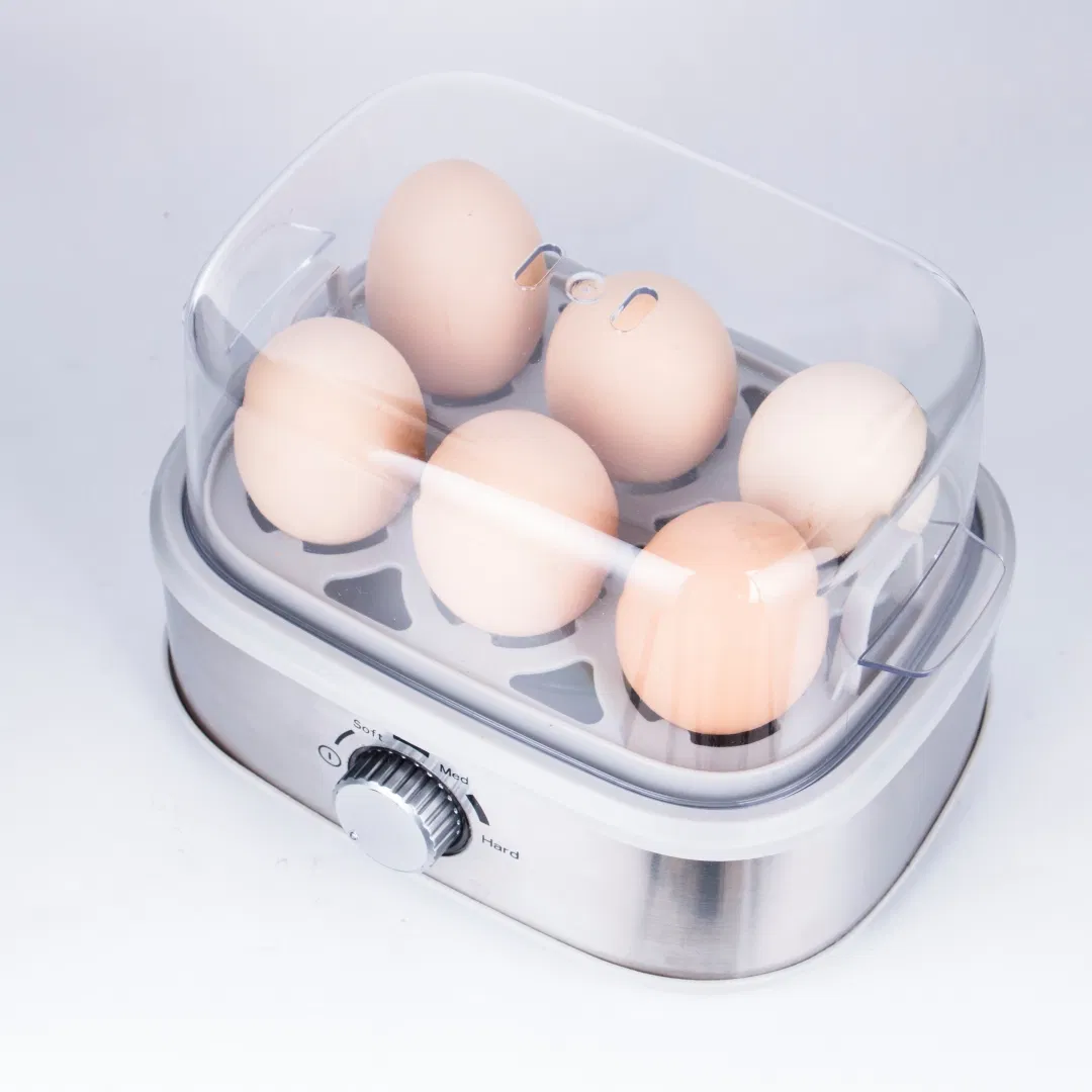 Household Smart Egg Cooker 6 Eggs Capacity Electric Steamer Automatic Egg Boiler