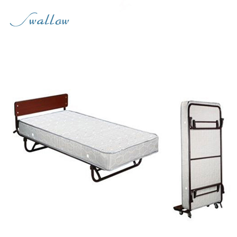 Upright Extra Bed for Hotel with Folding Leg