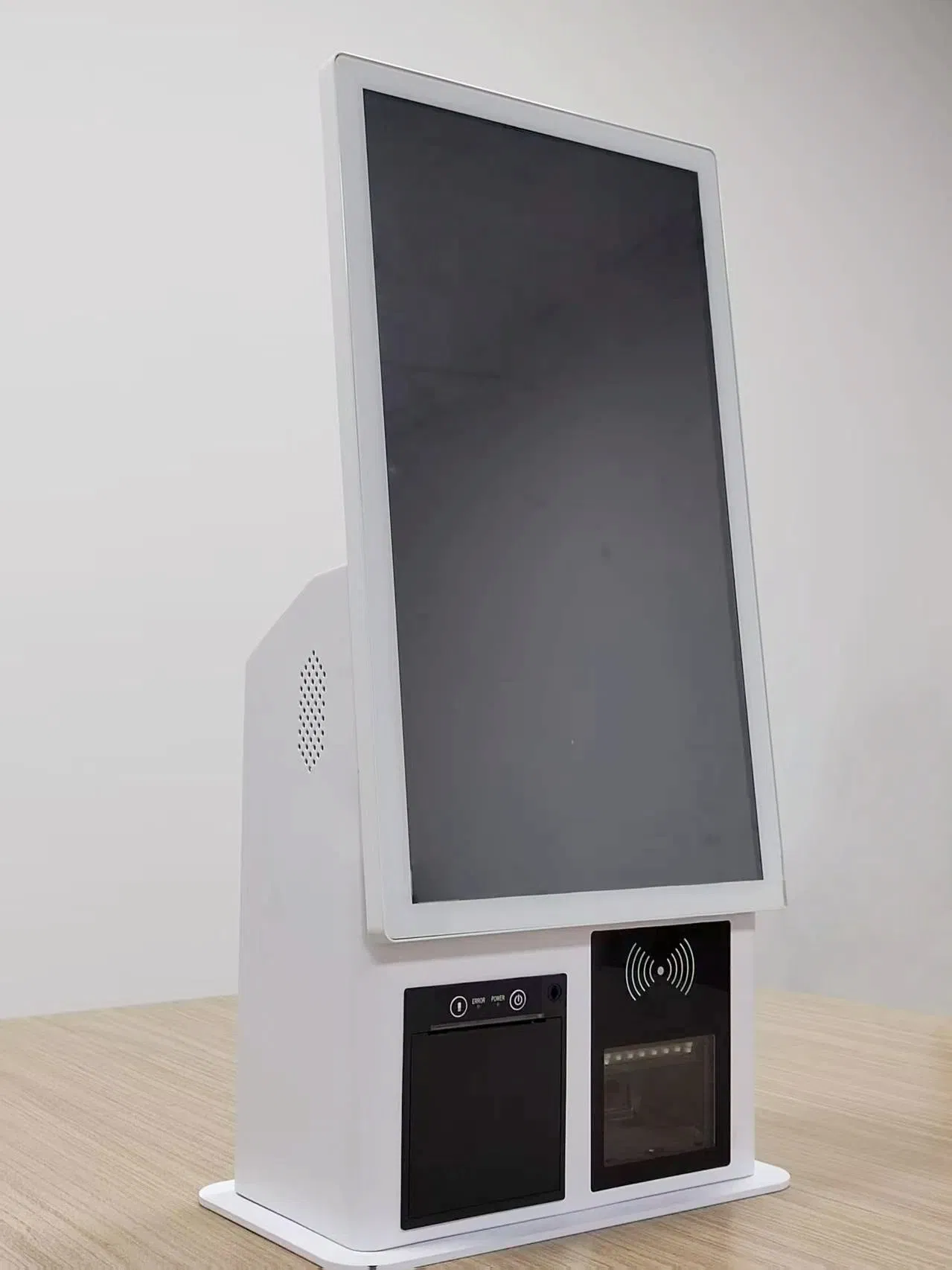 Efficiency with 23.8" Self Checkout Kiosk Integrated NFC, Printer & Scanner for Retail & Restaurant