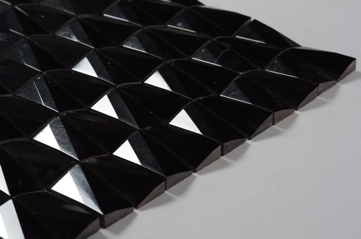 Classic Style Hotel Use Black Color Mosaik Los Angeles