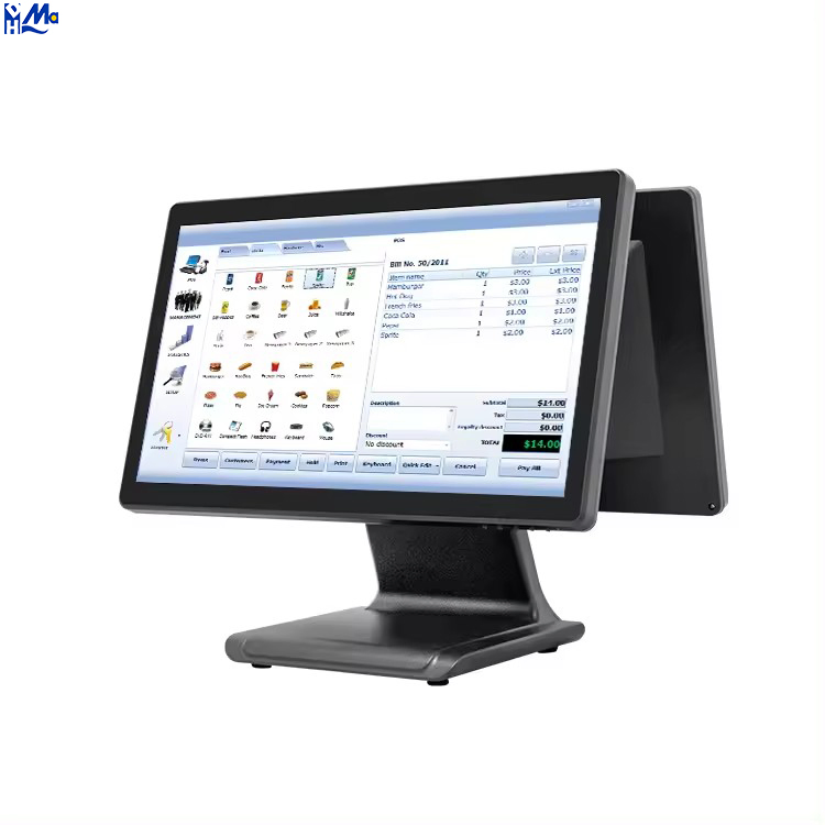 Window OS Dual Screen Touch Screen POS Machine for Shop Retail Restaurant POS System