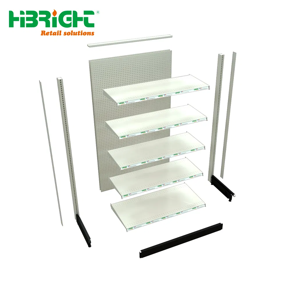 American Gondola Pegboard Display Rack