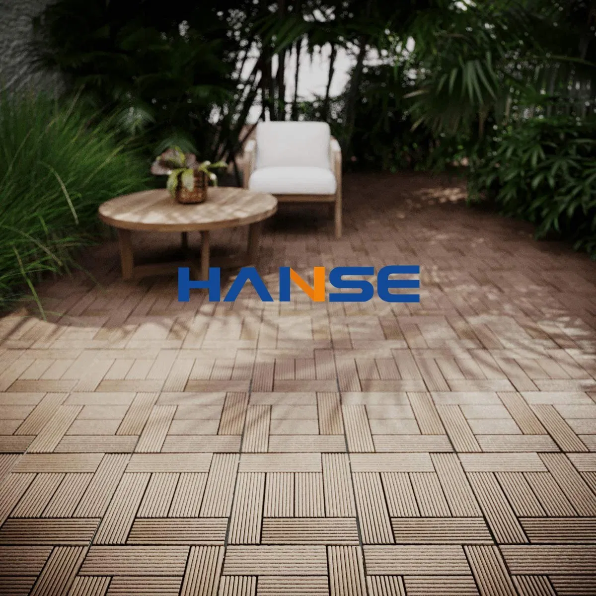 Hot Sell Waterproof Crack-Resistant Co-Extrusion WPC Engineered Flooring Floor WPC Swimming Pool Decking WPC Deck Panel Outdoor