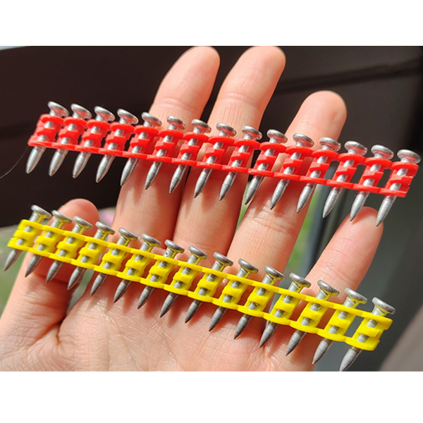 Electroplated 15 Degree Dcn890 Concrete Nails Pk1000 Xh Standard Drive Pins for Dcn890 Cordless Concrete Nail Gun Long-Lasting Professional Fastening Nails