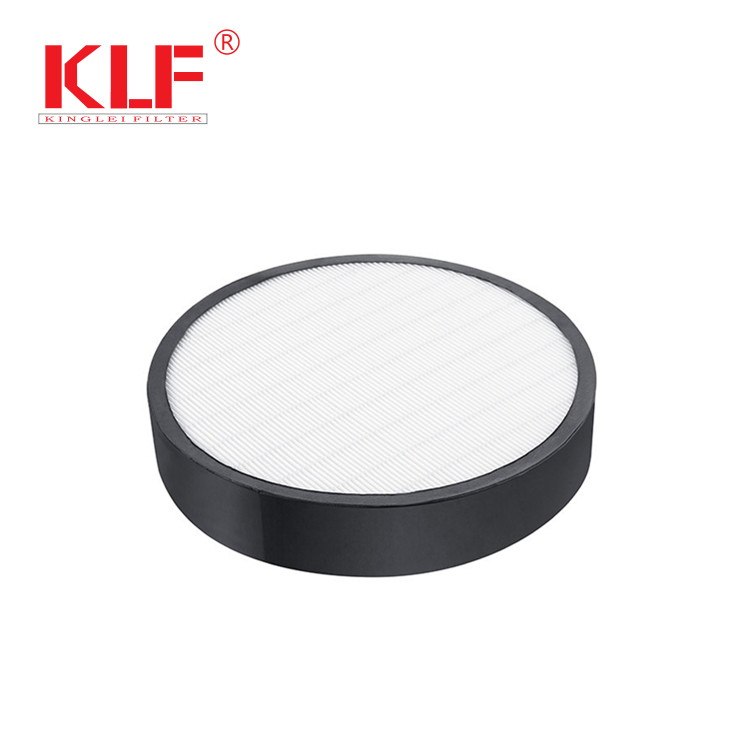 Round HEPA Air Clean Filter Air Purifier Parts HEPA Active Carbon Filter