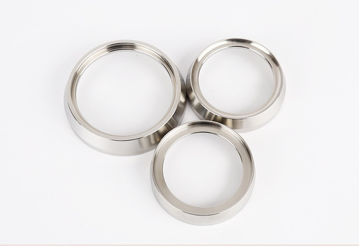 Espresso Dosing Funnel Tools Silver 51/54/58mm Intelligent Coffee Dosing Ring Aluminum1121
