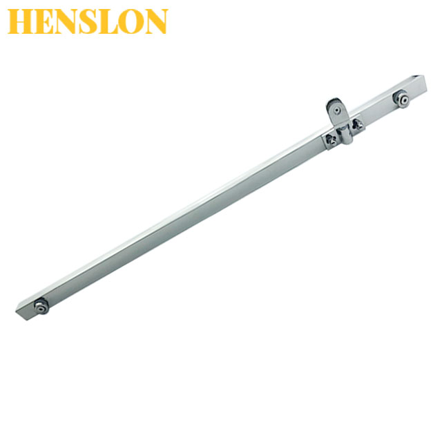 Stainless Steel Frameless Flexible Shower Wall to Glass Support Linking Connector Telescopic Rod
