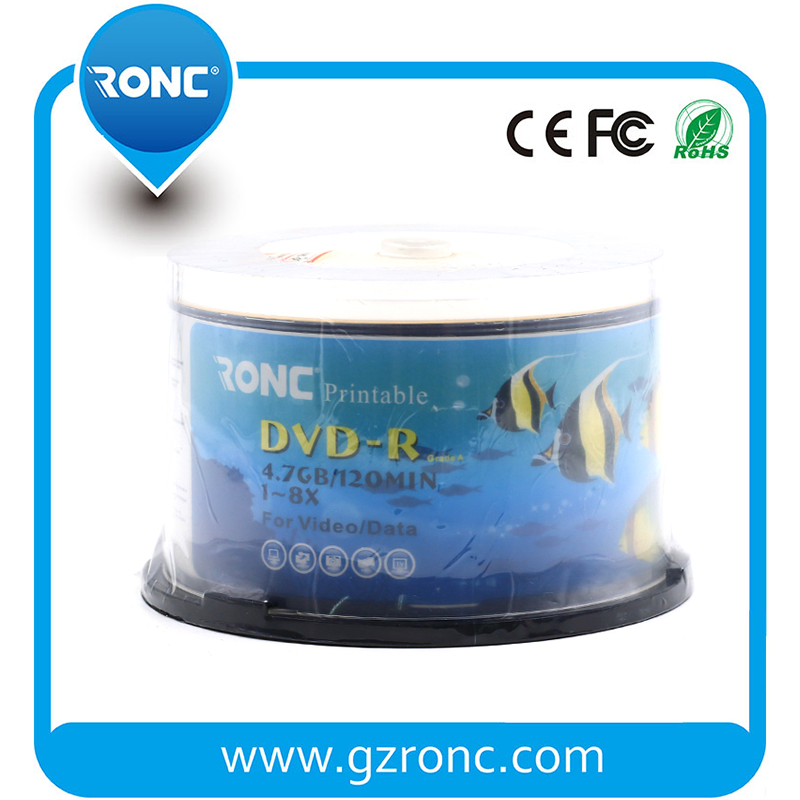 Чистые DVD-R диски для записи, 4.7 ГБ, 50 шт.