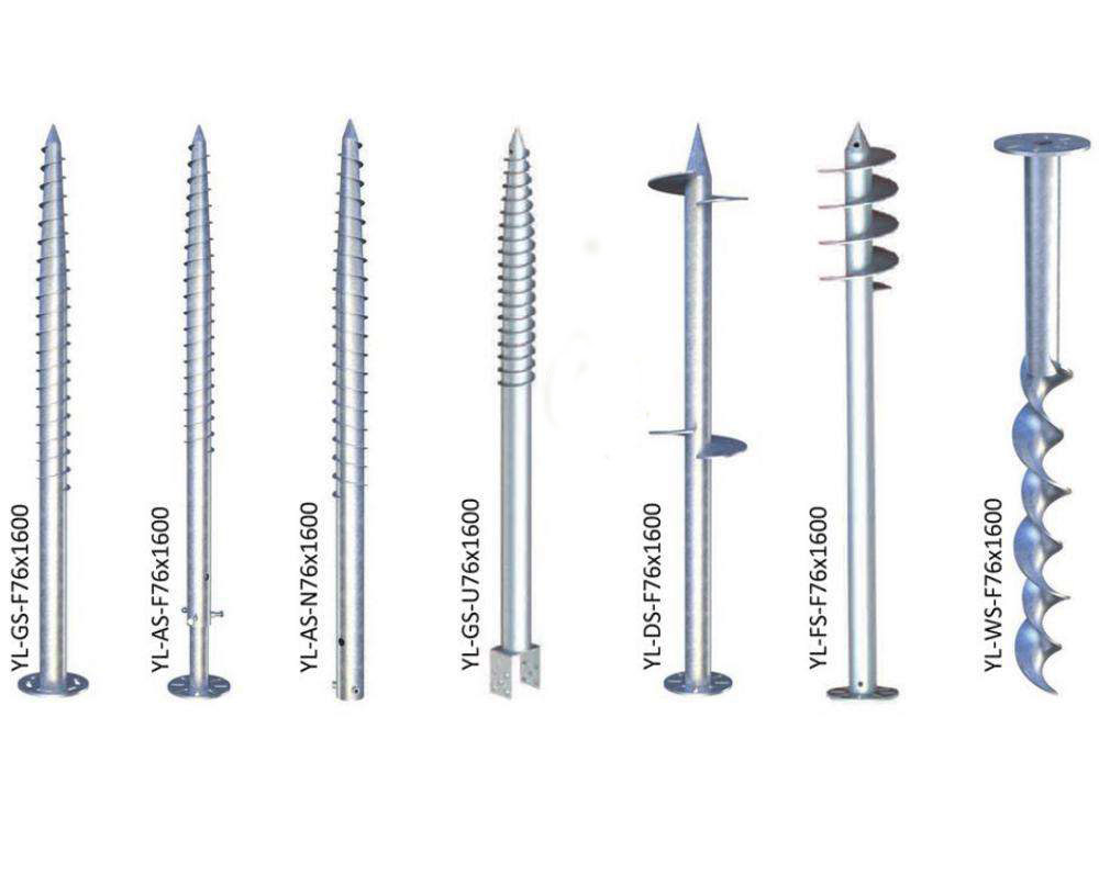 Винтовые сваи для солнечных панелей и деревянных домов