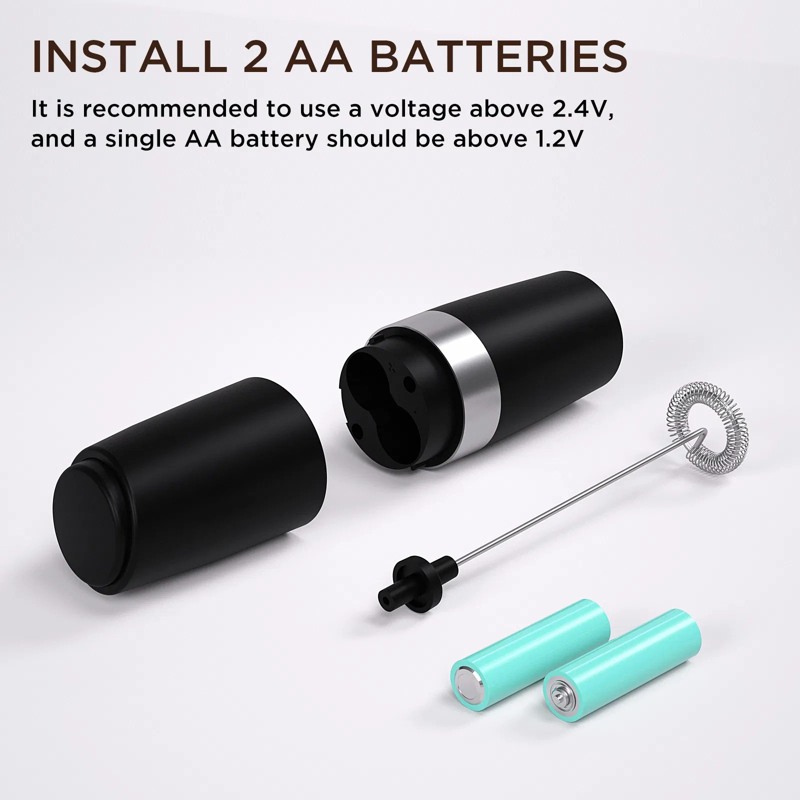 Беспроводной ручной электрический венчик для яиц