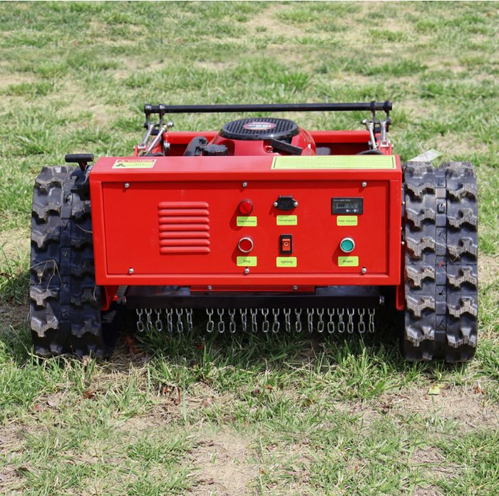 Радиоуправляемая газонокосилка-робот