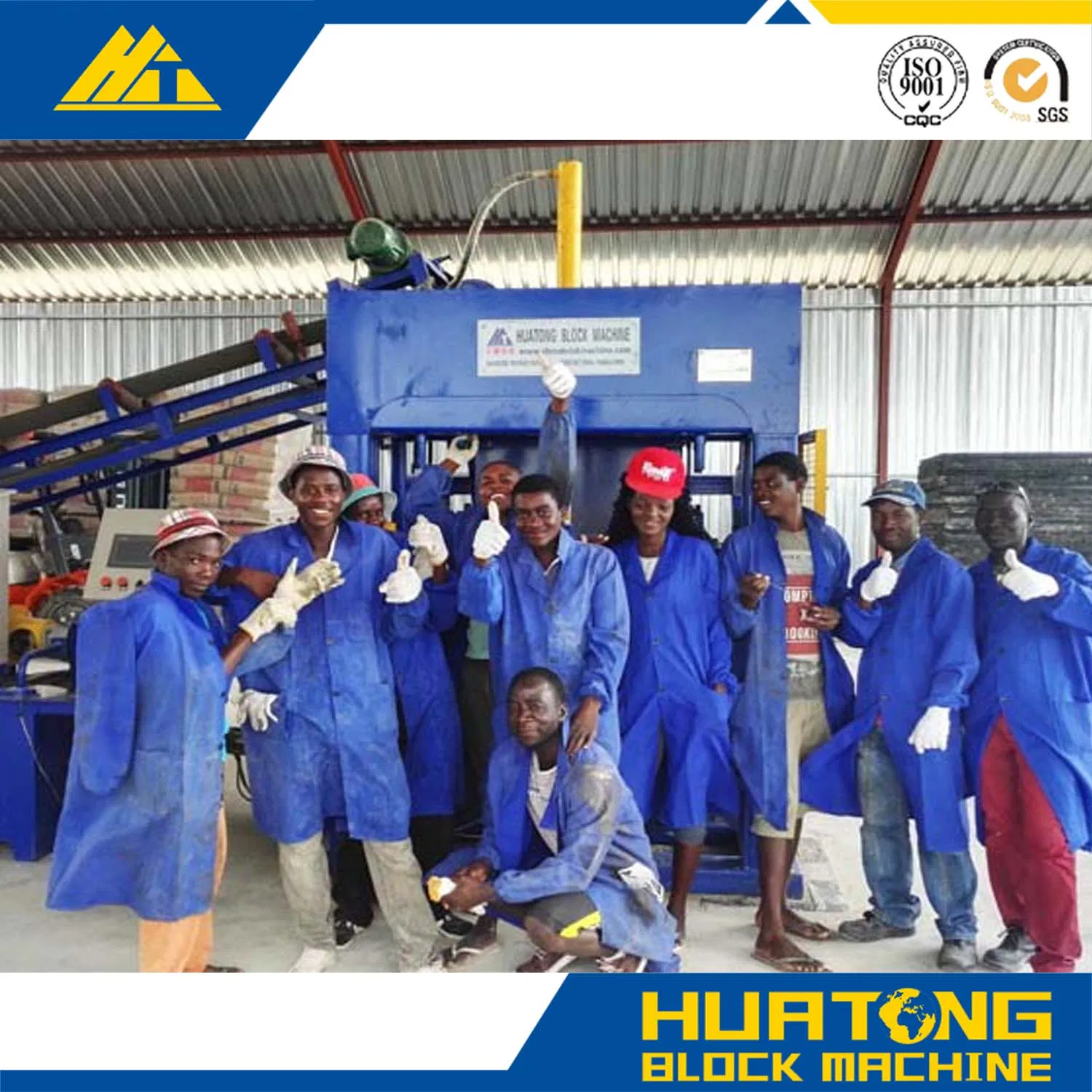 Qt5-15 Semi Automatic Concrete Block Making Machine with High Strength