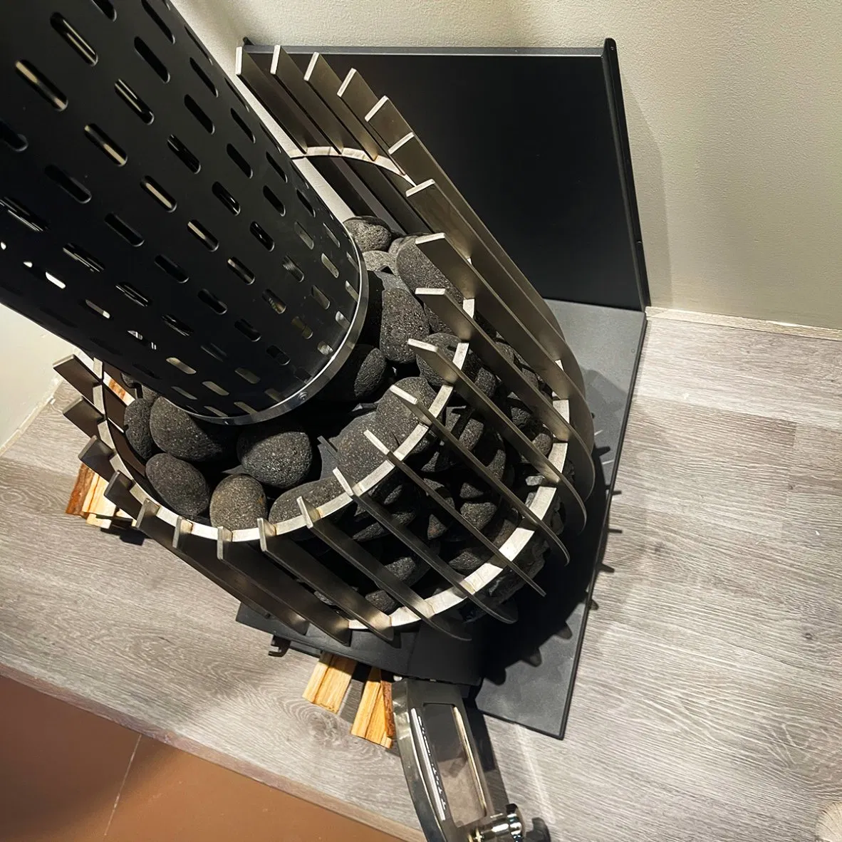 Дровяная печь для сауны из нержавеющей стали