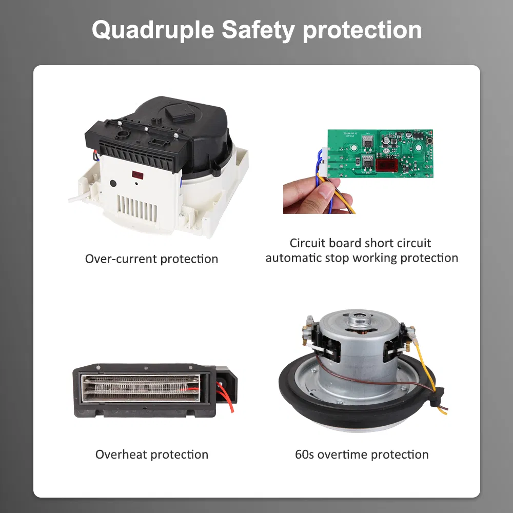 Commercial Public Restroom Wall Mounted Smart Warm Cold Wind Hand Dryer with Tray