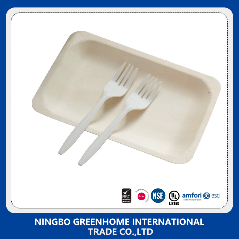 Compostable Corn Starch Fully Biodegradable Cutlery Knives Spoons and Forks