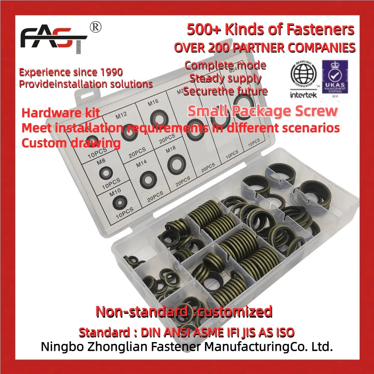 DIY Security Fasteners: Boxed Screws with Safety Accessories for Peace of Mind