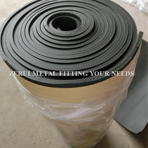 Class 1 Foam NBR PVC Rubber Insulation Pipe for Air Conditioner Tube