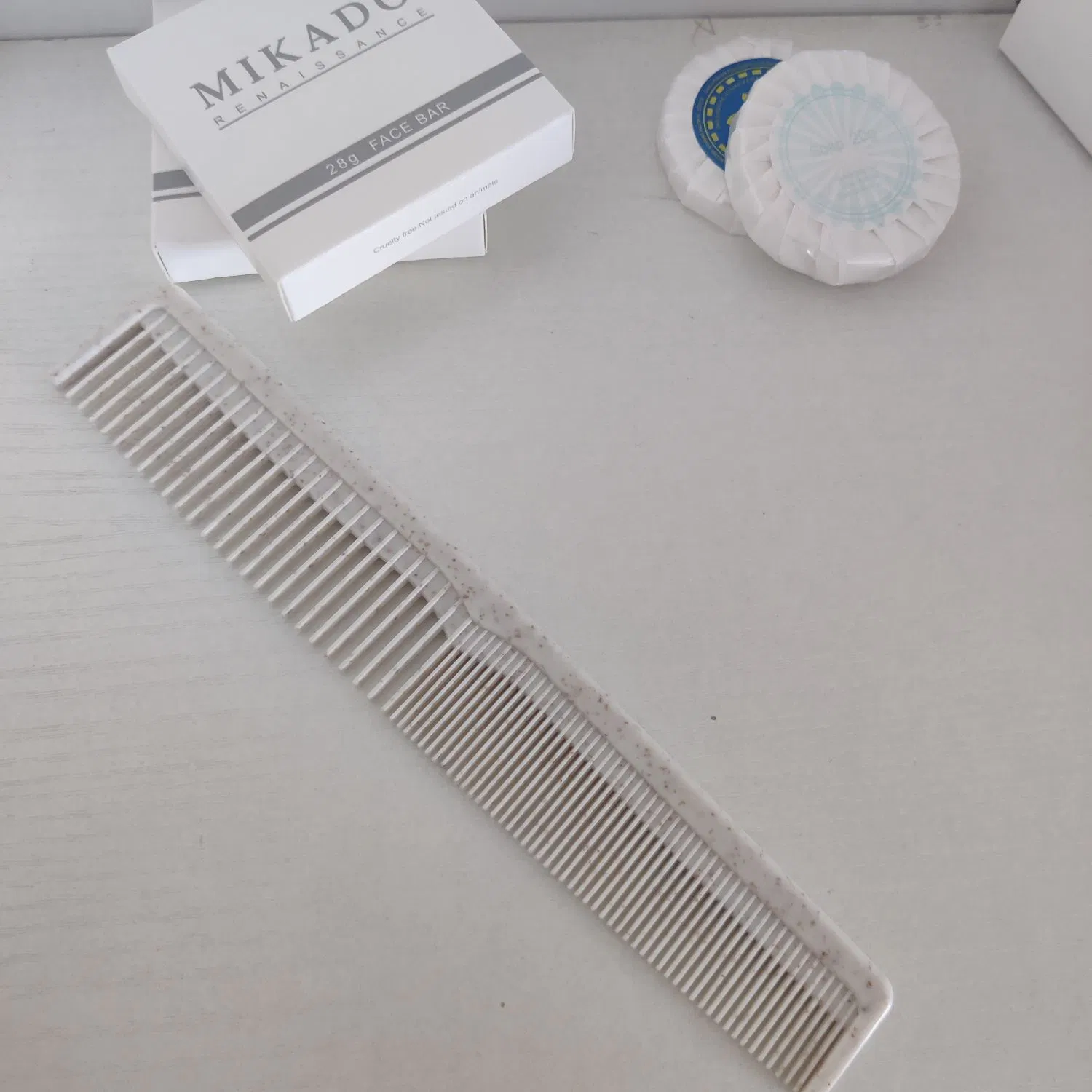 Corn Starch Handie Toothbrush Kit Disposable Comb for Hotel Comb
